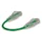 Add-On 6IN RJ-45 MALE TO RJ-45 MALE CAT6 STRAIGHT GREEN SLIM UTP COPPER PVC P ADD-0-5FSLCAT6-GN - alternate 7